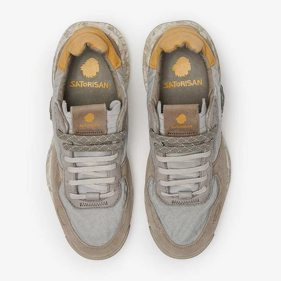 Turnschuhe>Satorisan Chacrona-Leinen | Betongrau