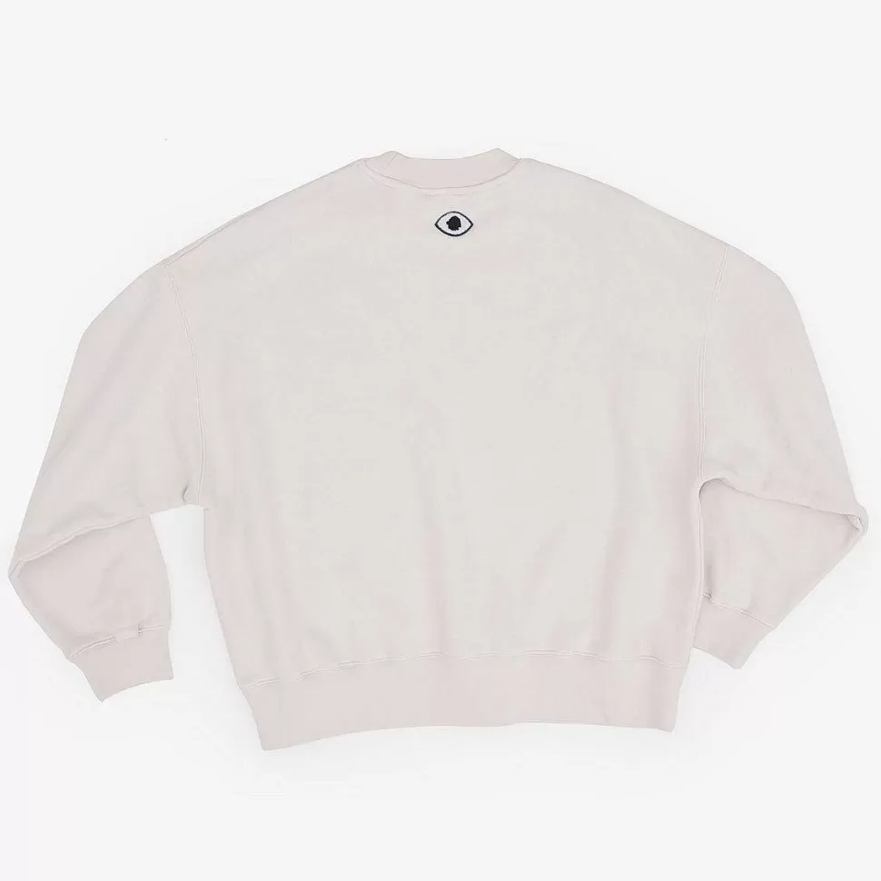 Sweatshirts>Satorisan Sweatshirt Oversize Bio-Baumwolle | Herkunft Des Grausalzes